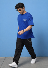 Aqua Drift Tee – Deep Sea Graphic (Unisex Oversized)