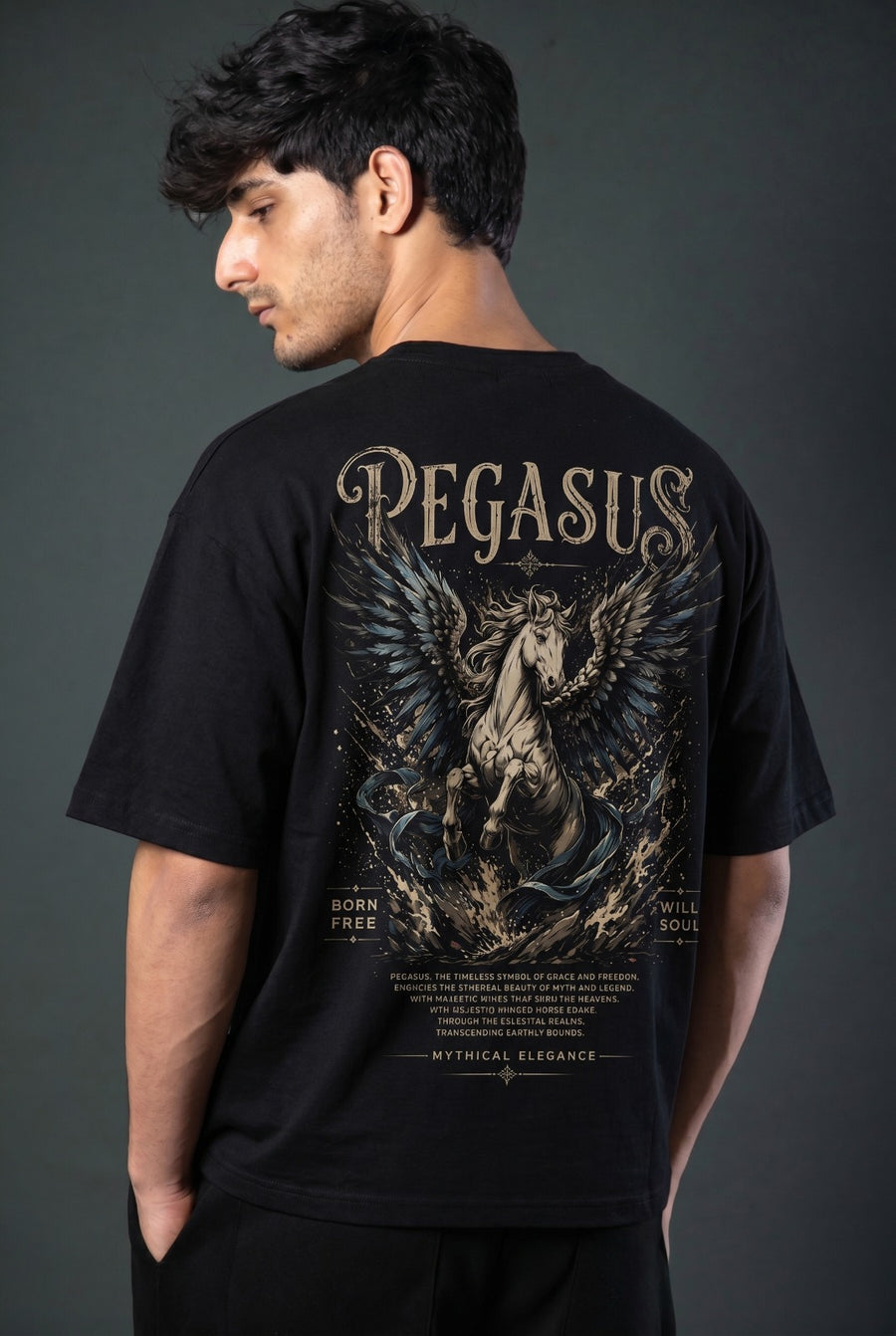 MYTHIC RISE TEE – PEGASUS GRAPHIC